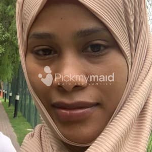 Nuriya R Muslim Ethiopian Live In and Live Out Private Driver Cum Nanny in Dubai profile photo