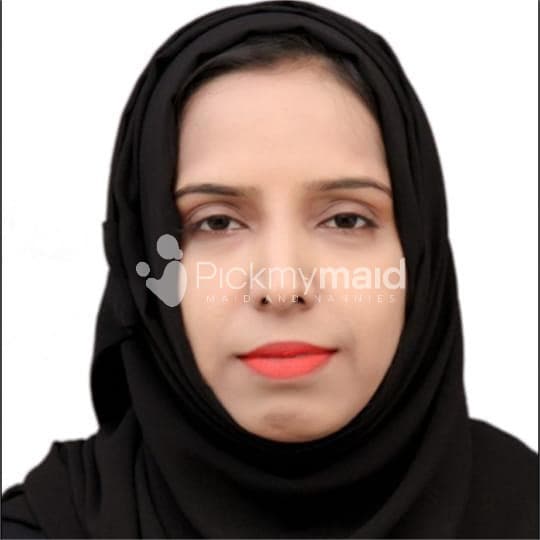 Noora K Muslim Andra Pradesh, Indian Live Out Maid cum Nanny in Dubai profile photo