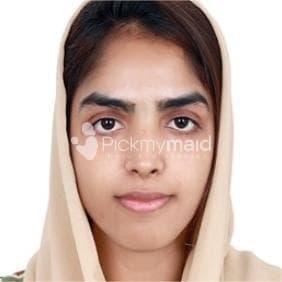 Bisma D Muslim Pakistani Live Out Maid cum Nanny in Dubai profile photo