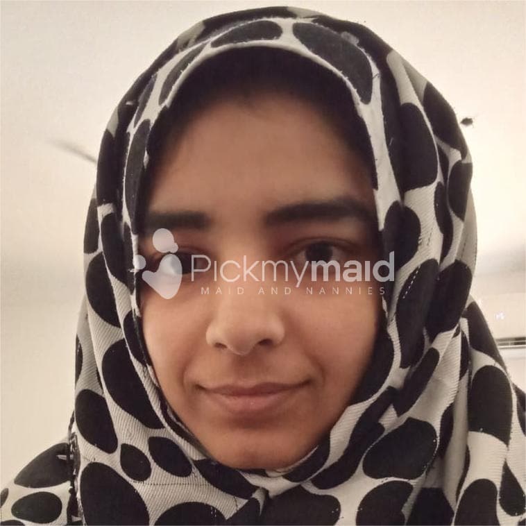 Saher J Muslim Pakistani Live In or Live Out Maid cum Nanny in Abu Dhabi profile photo